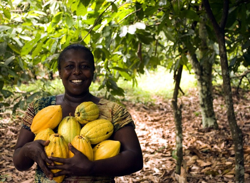 Cocoa-farmer-woman